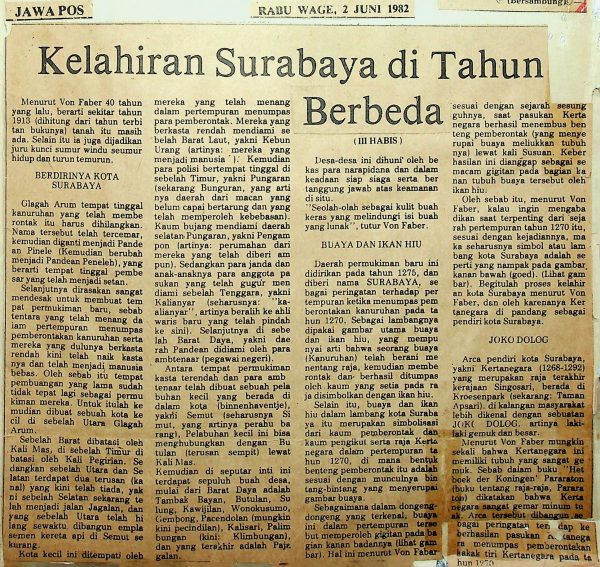 Kelahiran Surabaya di Tahun Berbeda