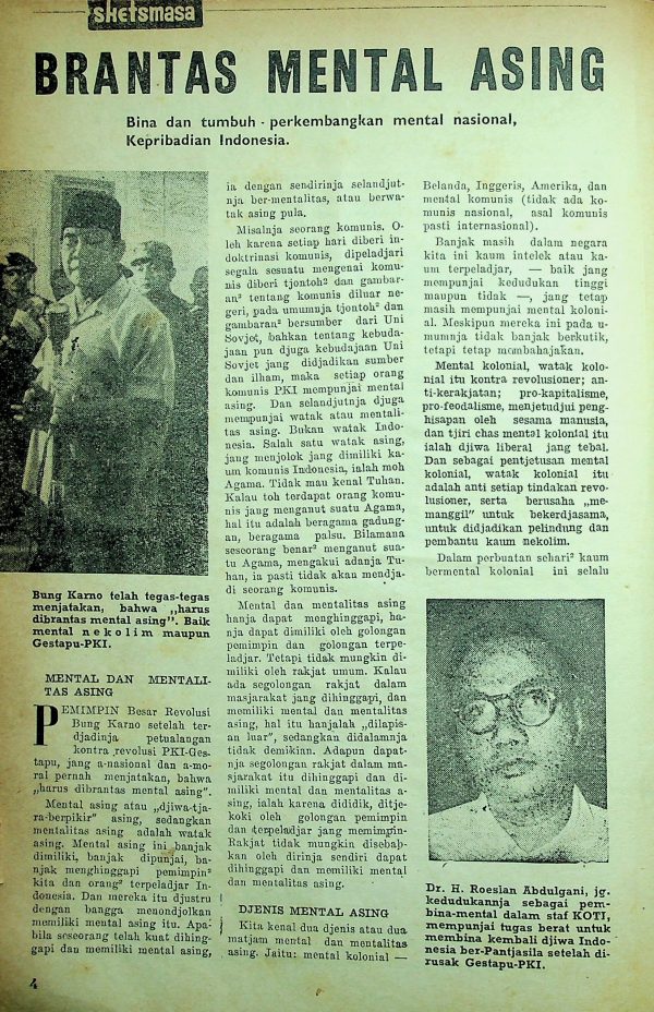 Brantas Mental Asing