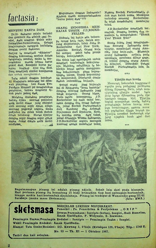 Factasia - Menteri Tanpa Dasi