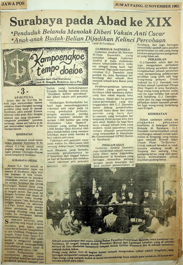 Surabaya pada Abad ke-XIX