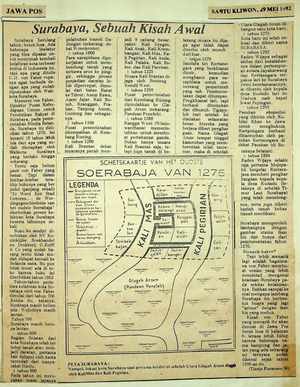 Surabaya, Sebuah Awal Kisah