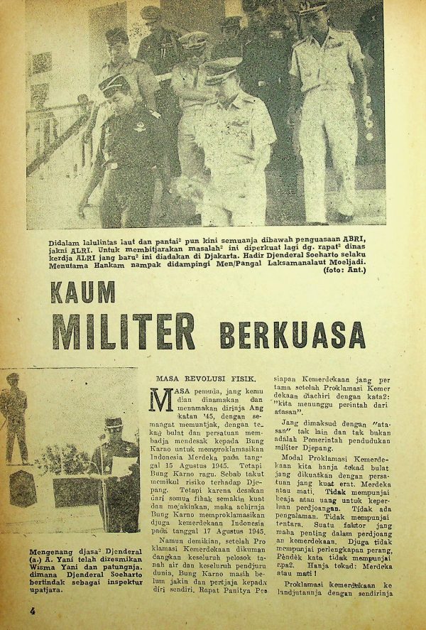 Kaum Militer Berkuasa