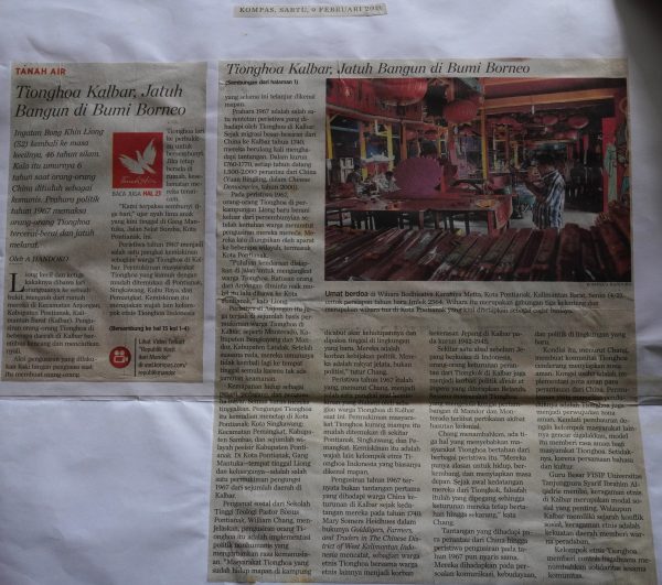 Tionghoa Kalbar, Jatuh Bangun di Bumi Borneo