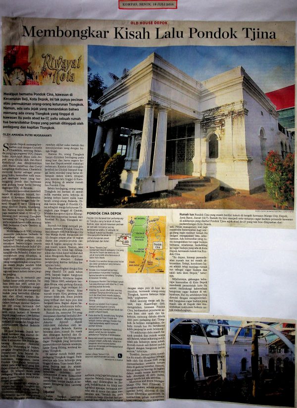 Old House Depok: Membongkar Kisah Lalu Pondok Tjina