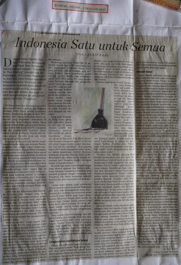 Indonesia Satu untuk Semua