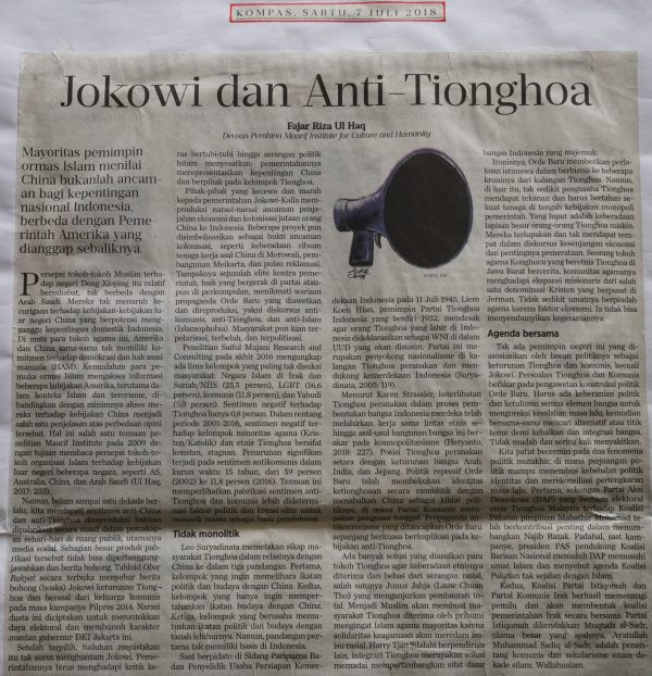 Jokowi dan Anti-Tionghoa