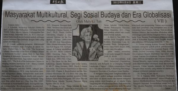 Masyarakat Multikultural, Segi Sosial Budaya dan Era Globalisasi (VII)