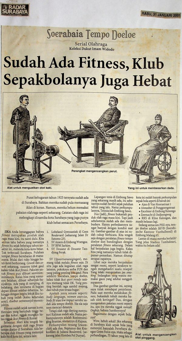 Sudah Ada Fitness, Klub Sepakbolanya juga Hebat