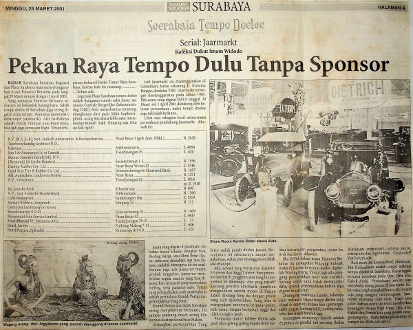 Pekan Raya Tempo Dulu Tanpa Sponsor