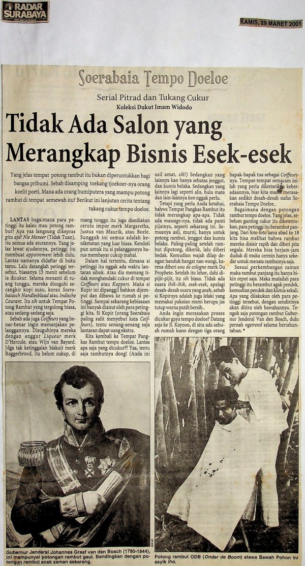 Tidak Ada Salon yang Merangkap Bisnis Esek-esek
