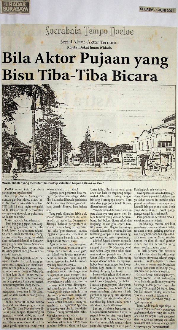 Bila Aktor Pujaan yang Bisu Tiba-Tiba Bicara