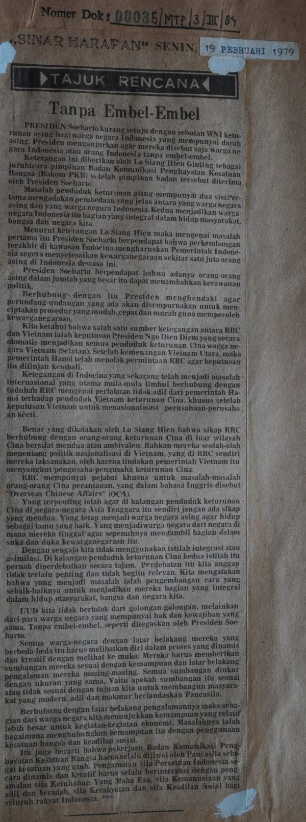 Tanpa Embel-Embel