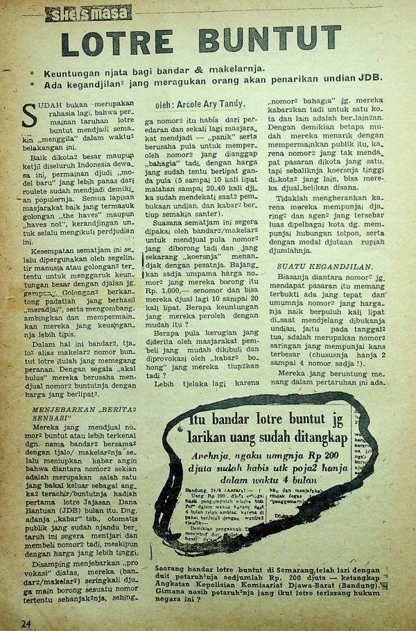 Lotre Buntut