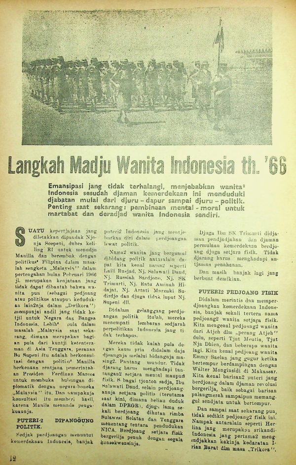 Langkah Maju Wanita Indonesia th. '65