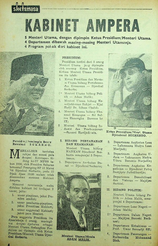 Kabinet Ampera untuk Keadilan dan Kebenaran dan Kemakmuran