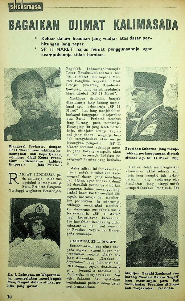 Bagaikan Jimat Kalimasada