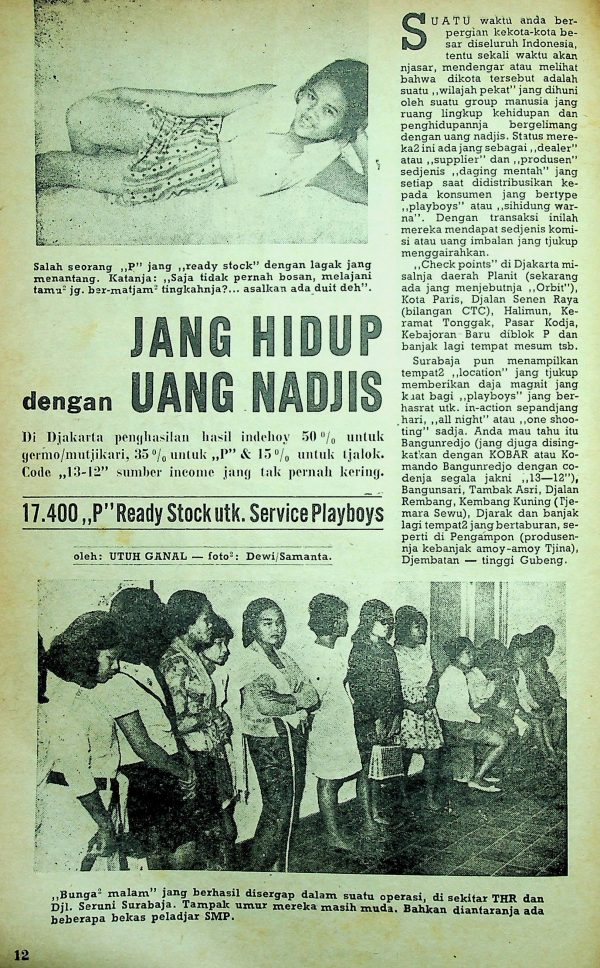Yang Hidup dengan Uang Najis
