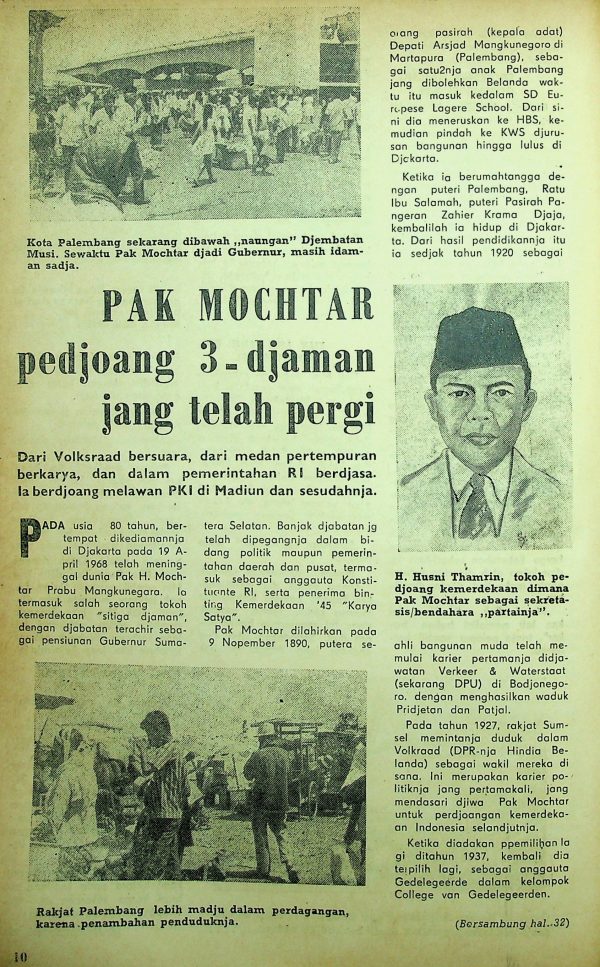Pak Mochtar pejuang 3 - jaman yang telah pergi