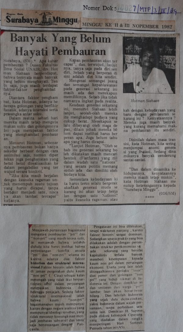 Banyak yang Belum Hayati Pembauran